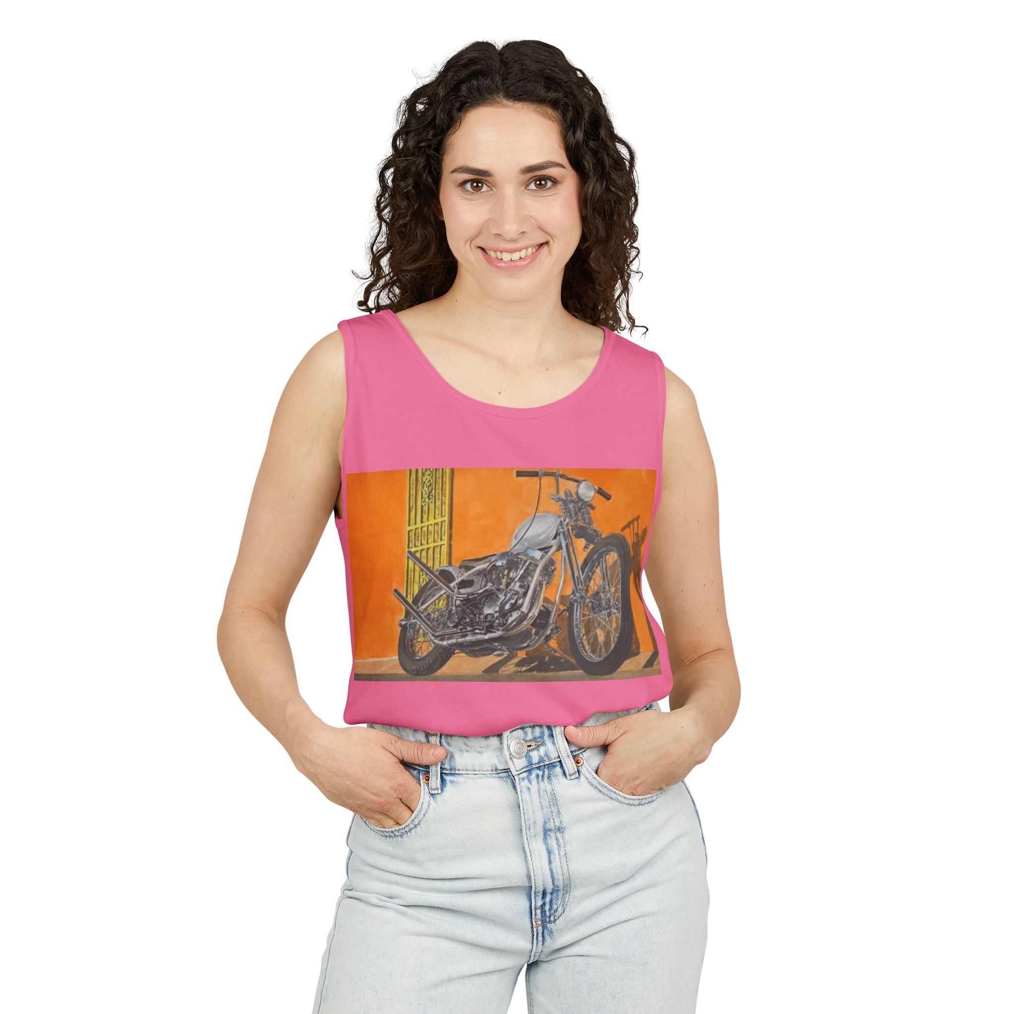 Sunset Chopper Tank Top