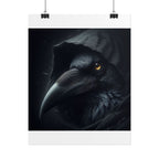 Dark Raven Hooded Rolled Poster