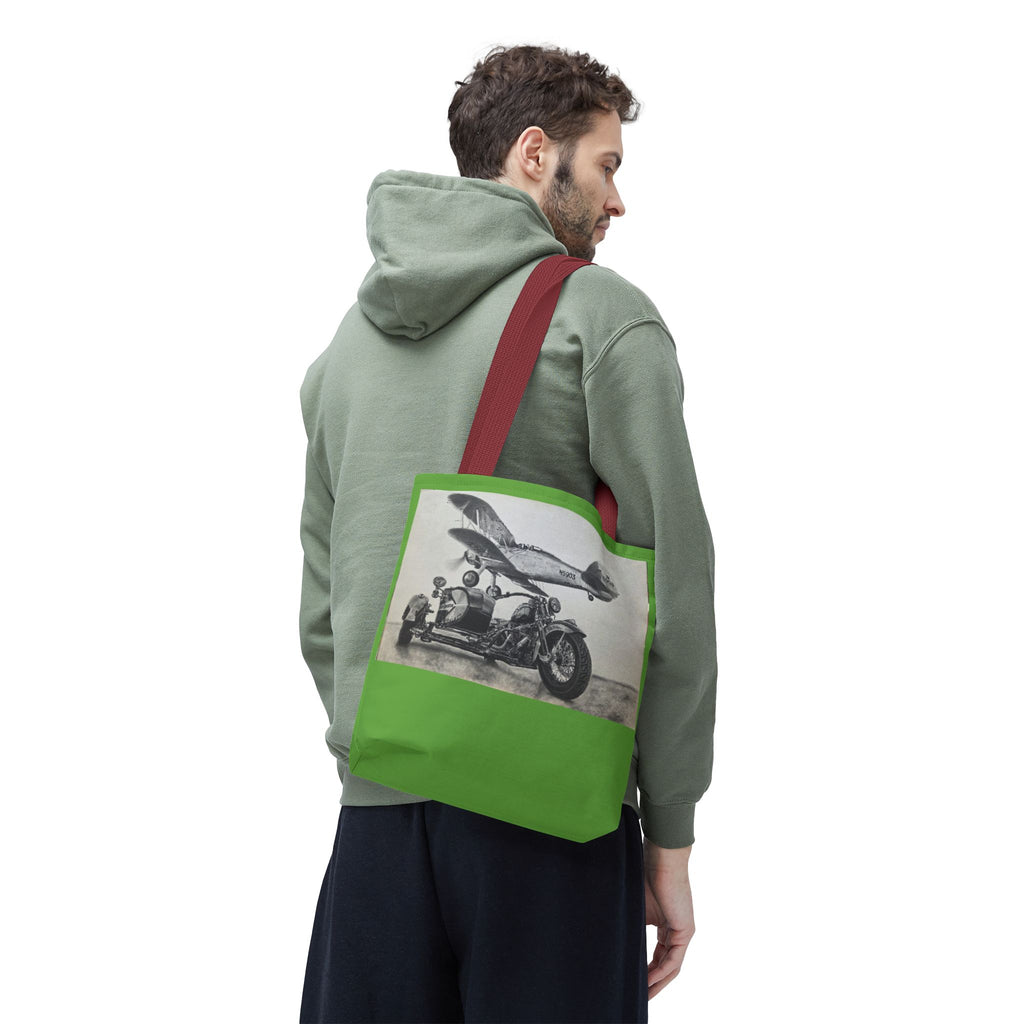 Biplane Brotherhood Tote Bag