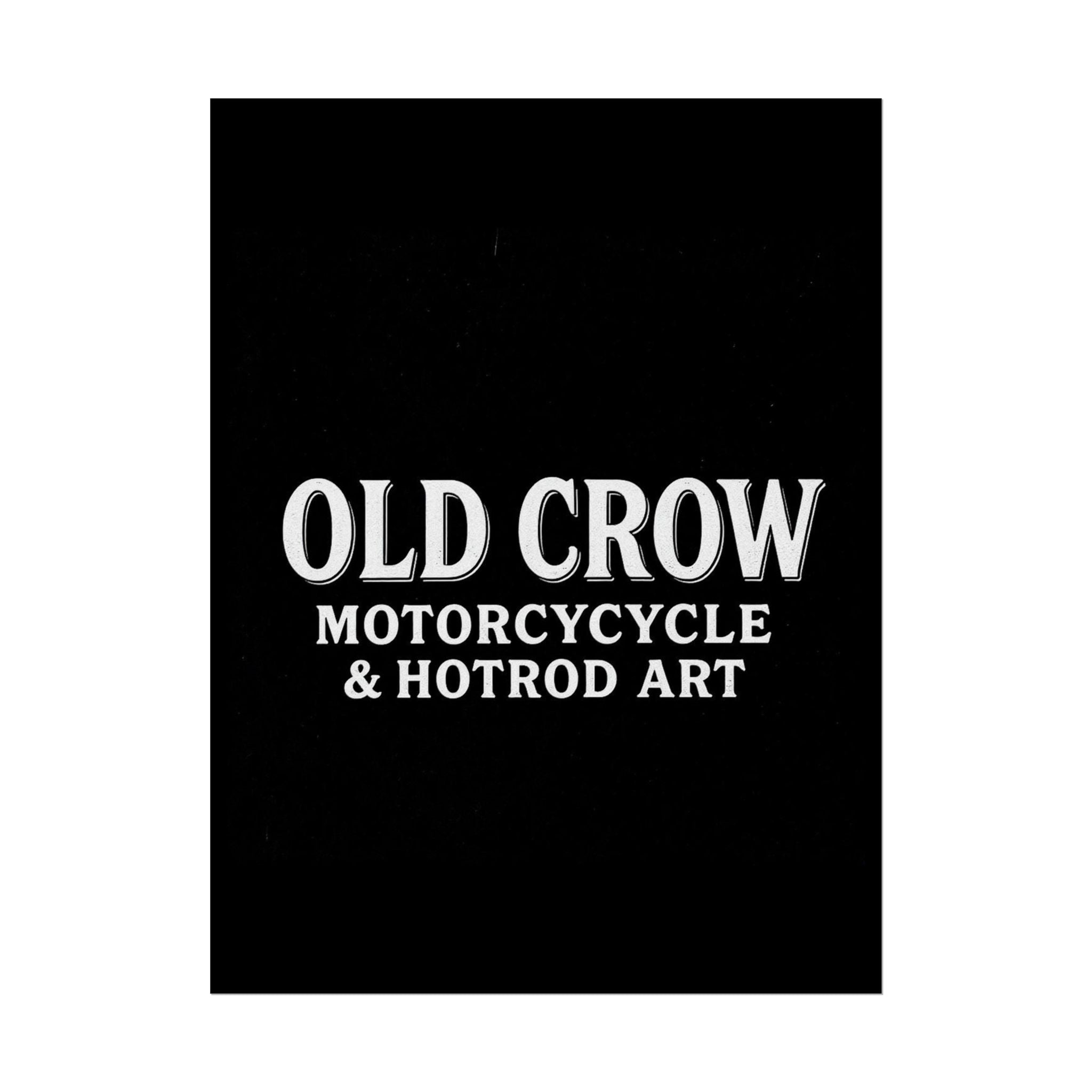 Old Crow: The Omen Art Rolled Posters