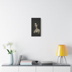 Gothic Art Canvas Print, Demon Aesthetic Home Decor, Dark Fantasy Wall Art, Witchy Room Decoration, Unique Gift for Halloween, Edgy Art