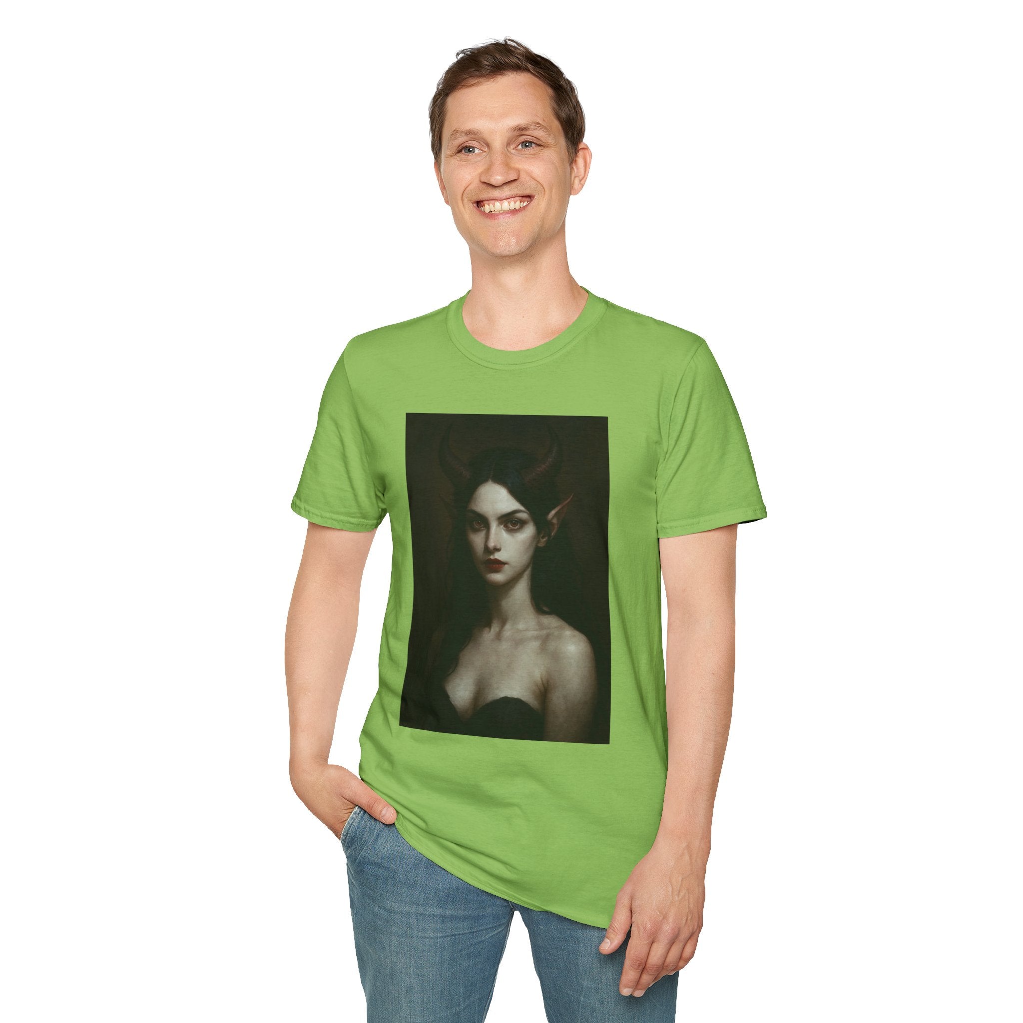 Dark Enchantress Portrait T-Shirt