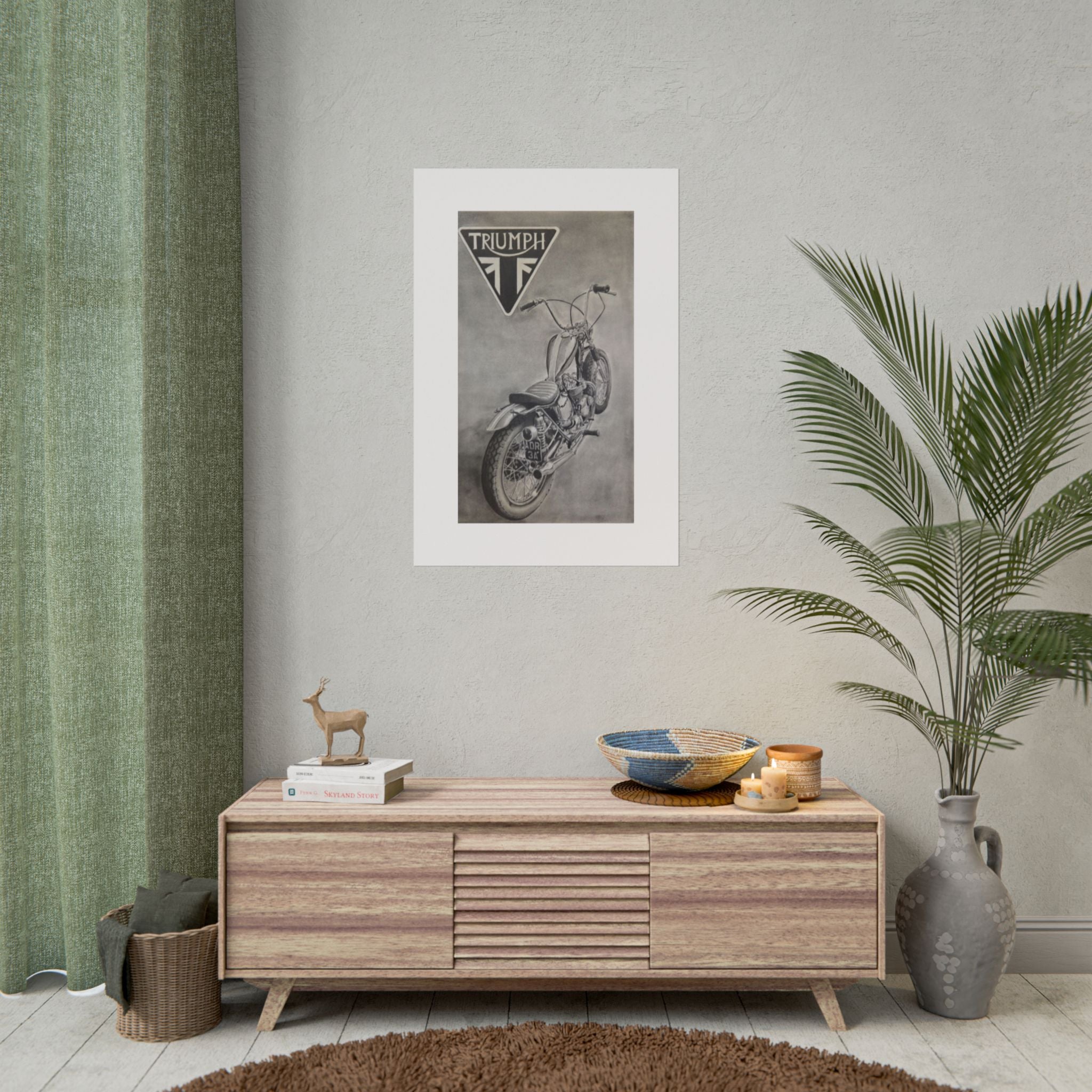 Triumph of the Open Road Wall Art