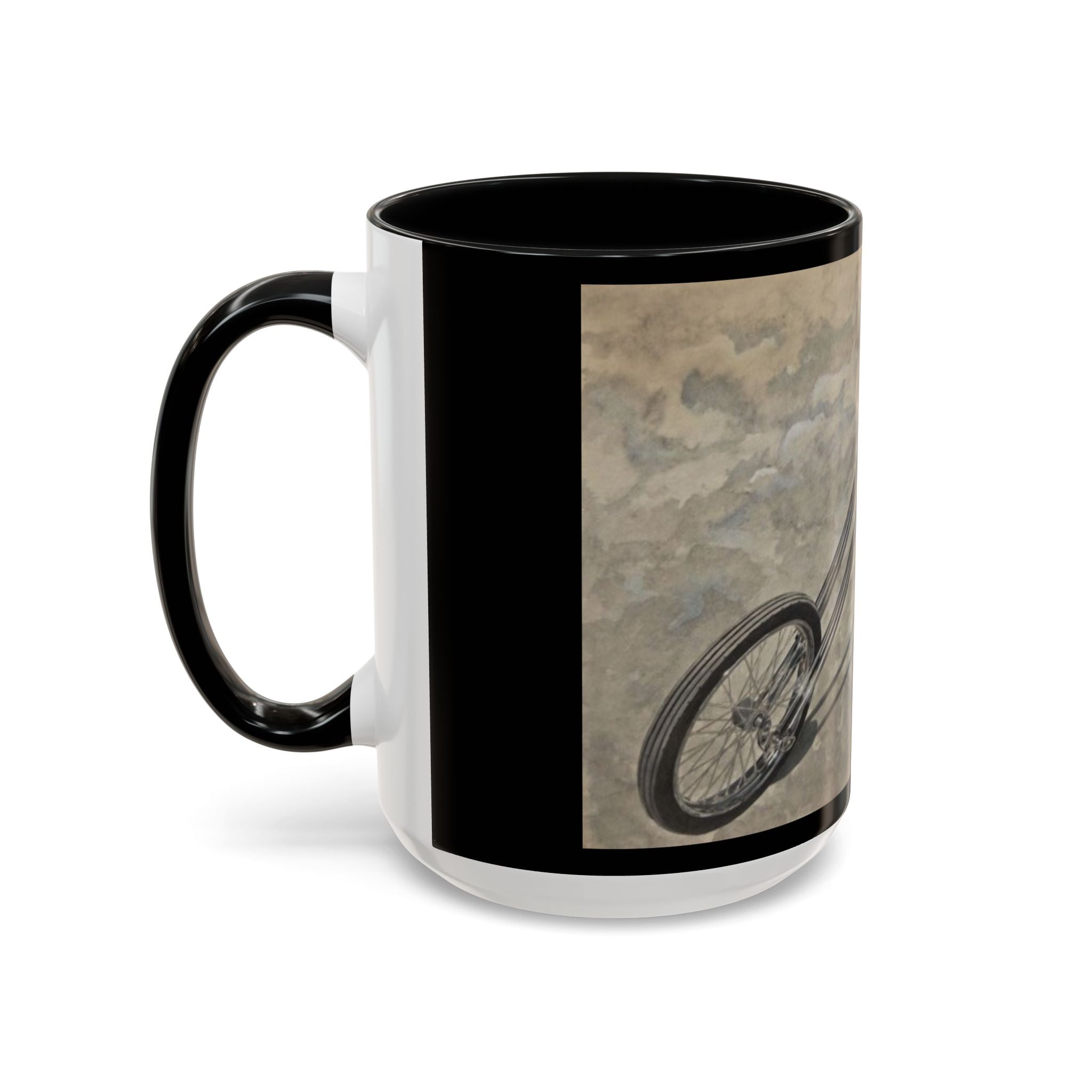 14 Vintage Motorcycle Accent Coffee Mug