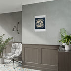 Old Crow Rolled Poster, Retro Wall Decor