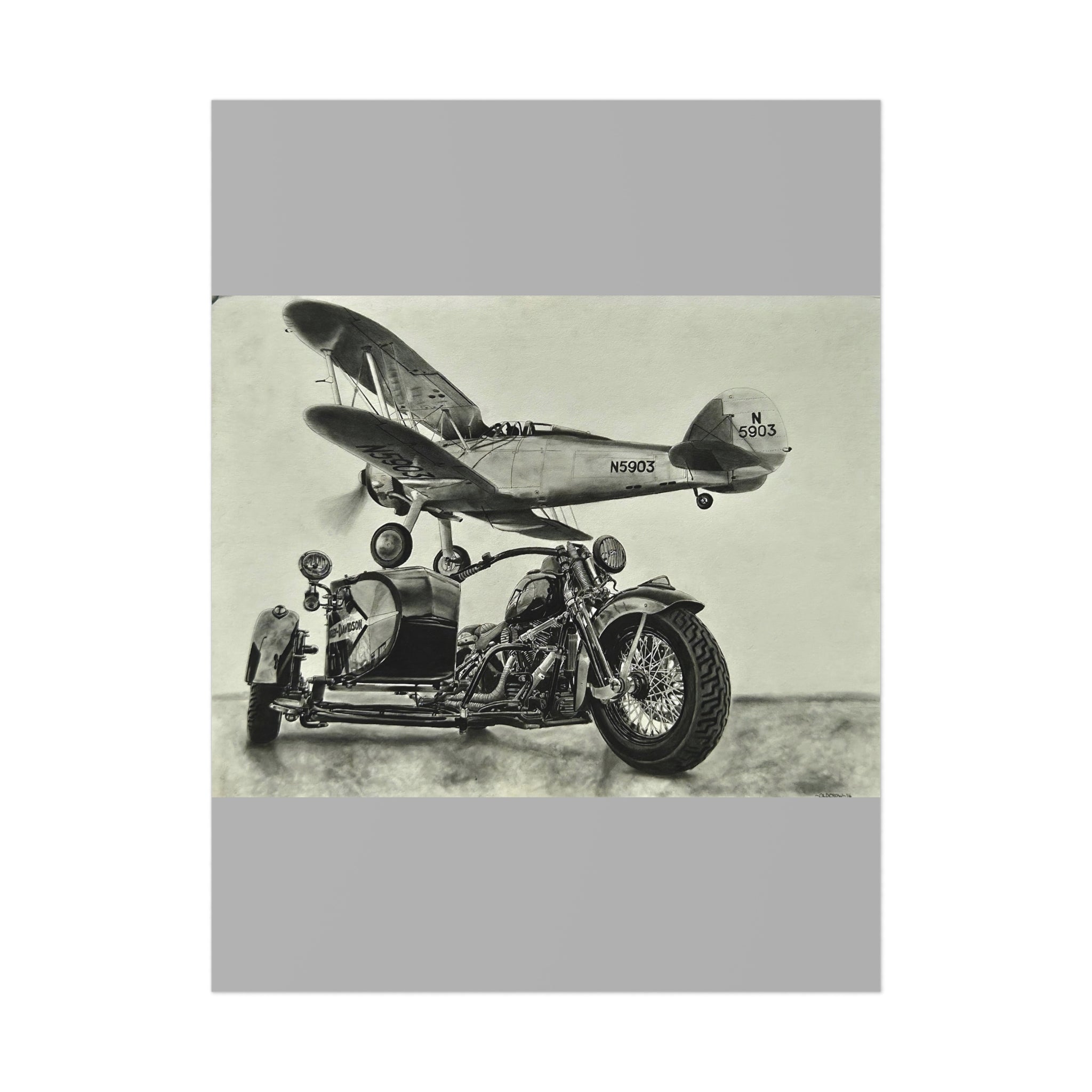 From Runway to Highway Transportation Art Print