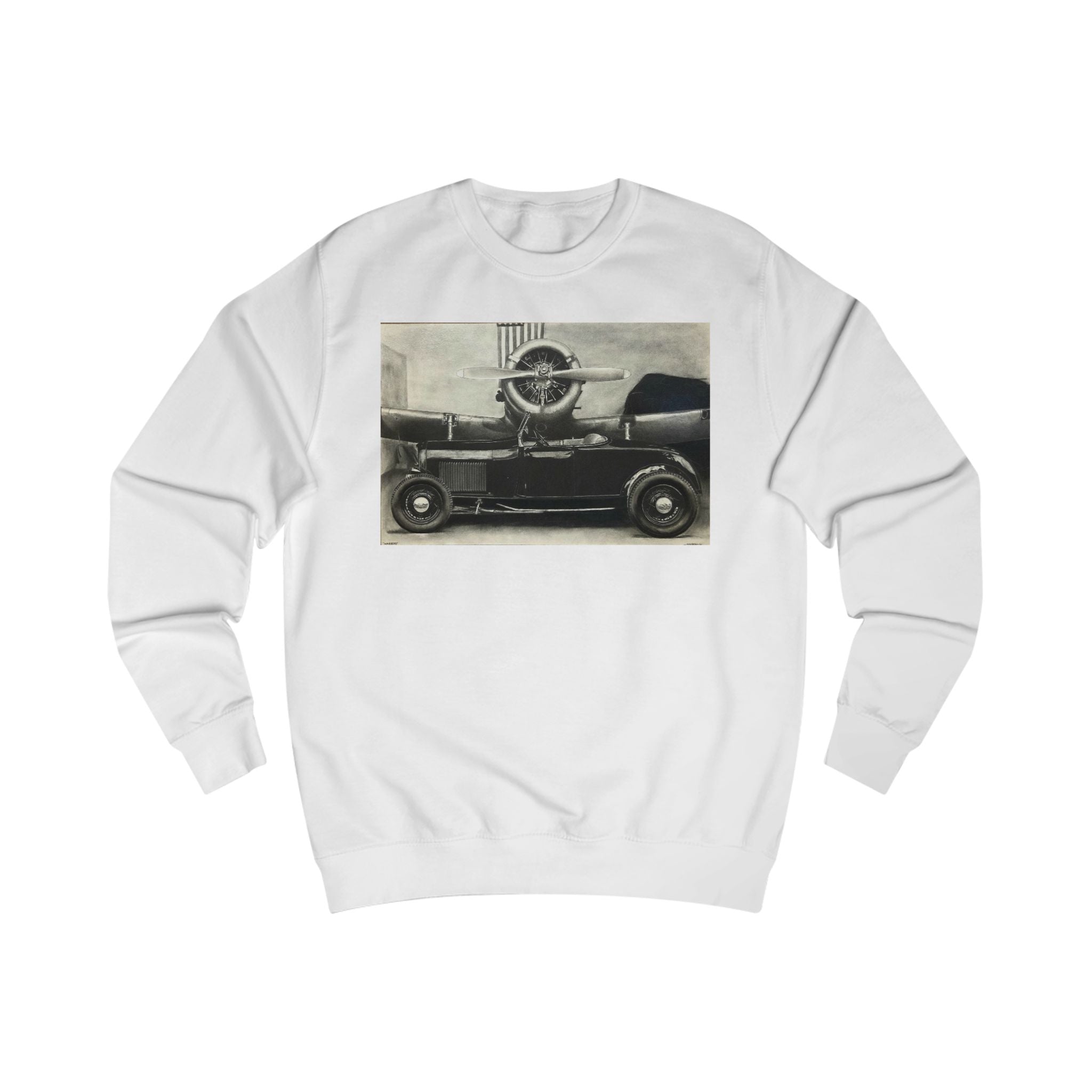 Vintage Hot Rod & Classic Aircraft Sweatshirt