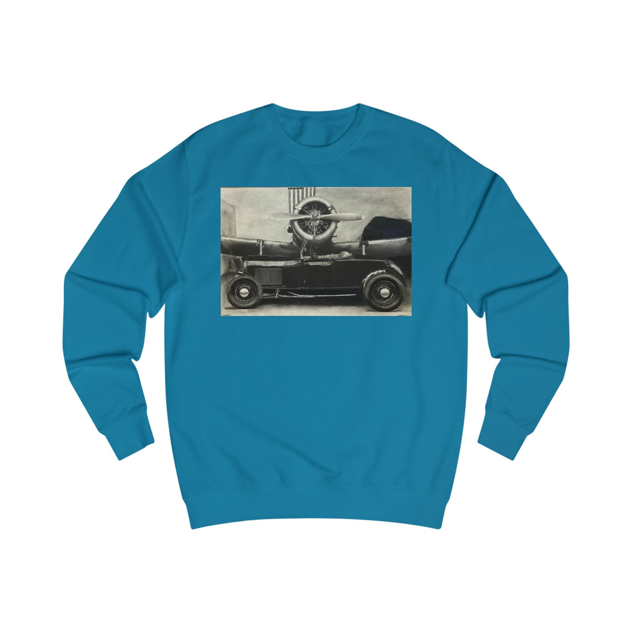 Vintage Hot Rod & Classic Aircraft Sweatshirt