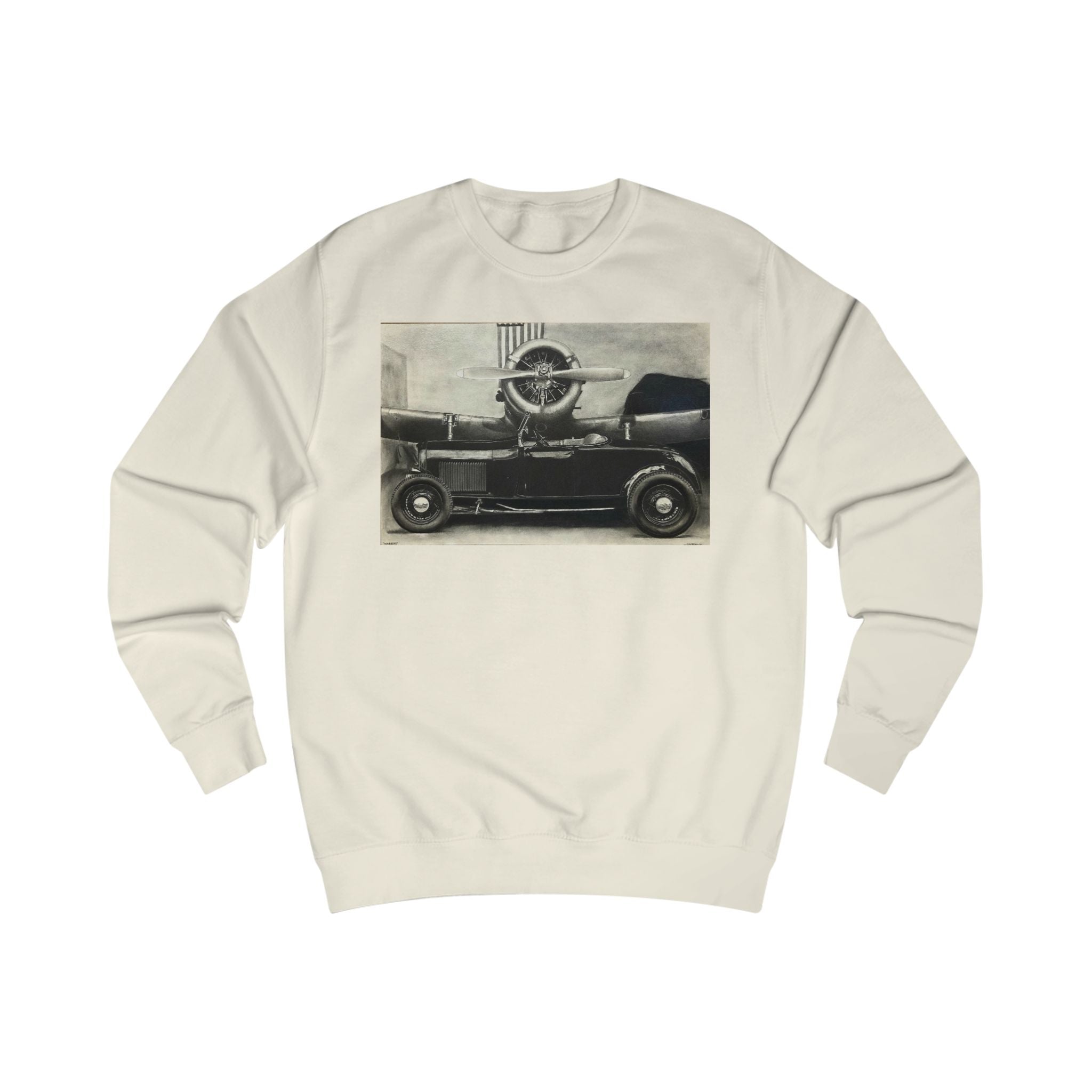 Vintage Hot Rod & Classic Aircraft Sweatshirt