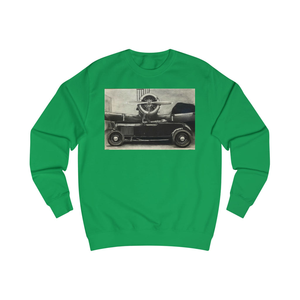 Vintage Hot Rod & Classic Aircraft Sweatshirt