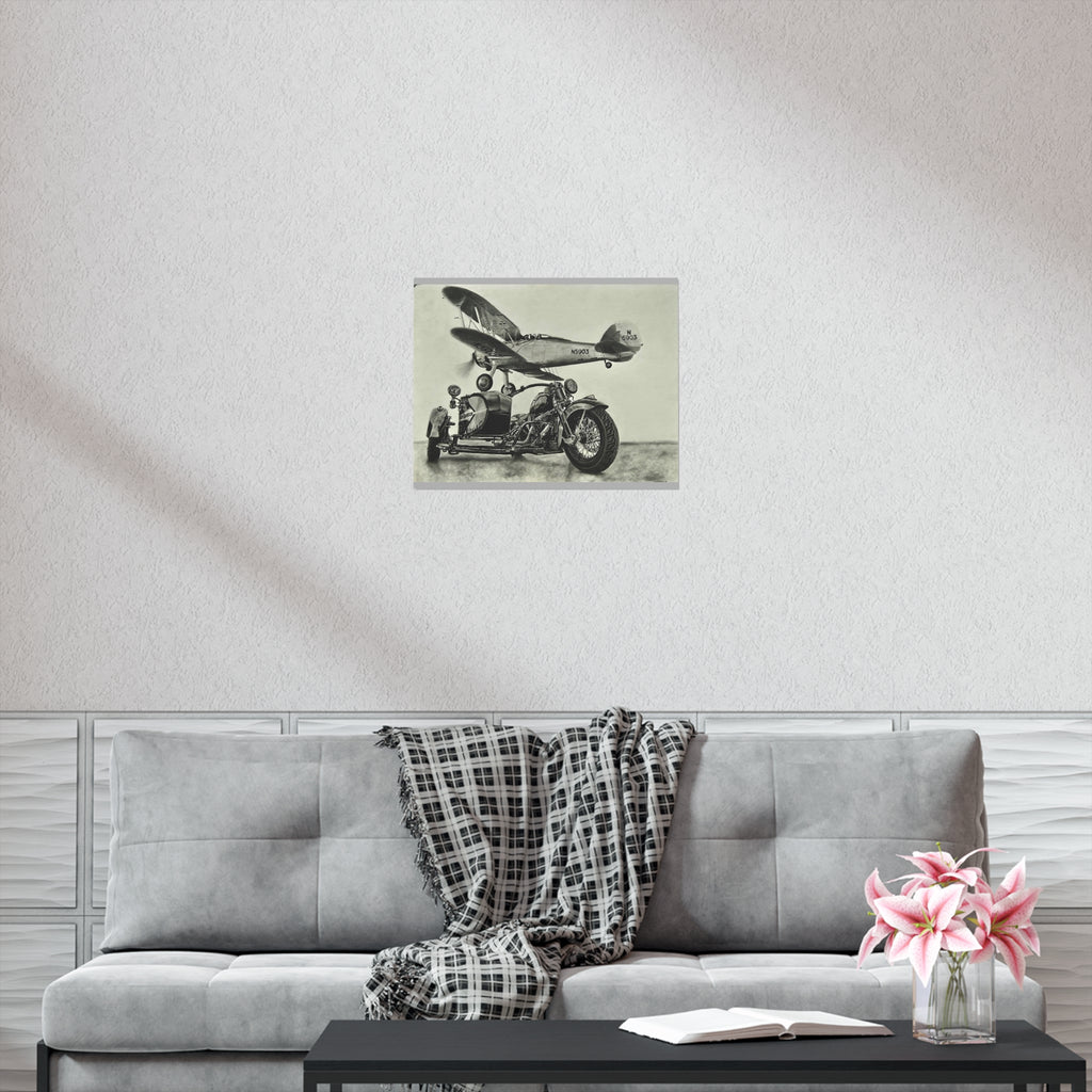 From Runway to Highway Transportation Art Print