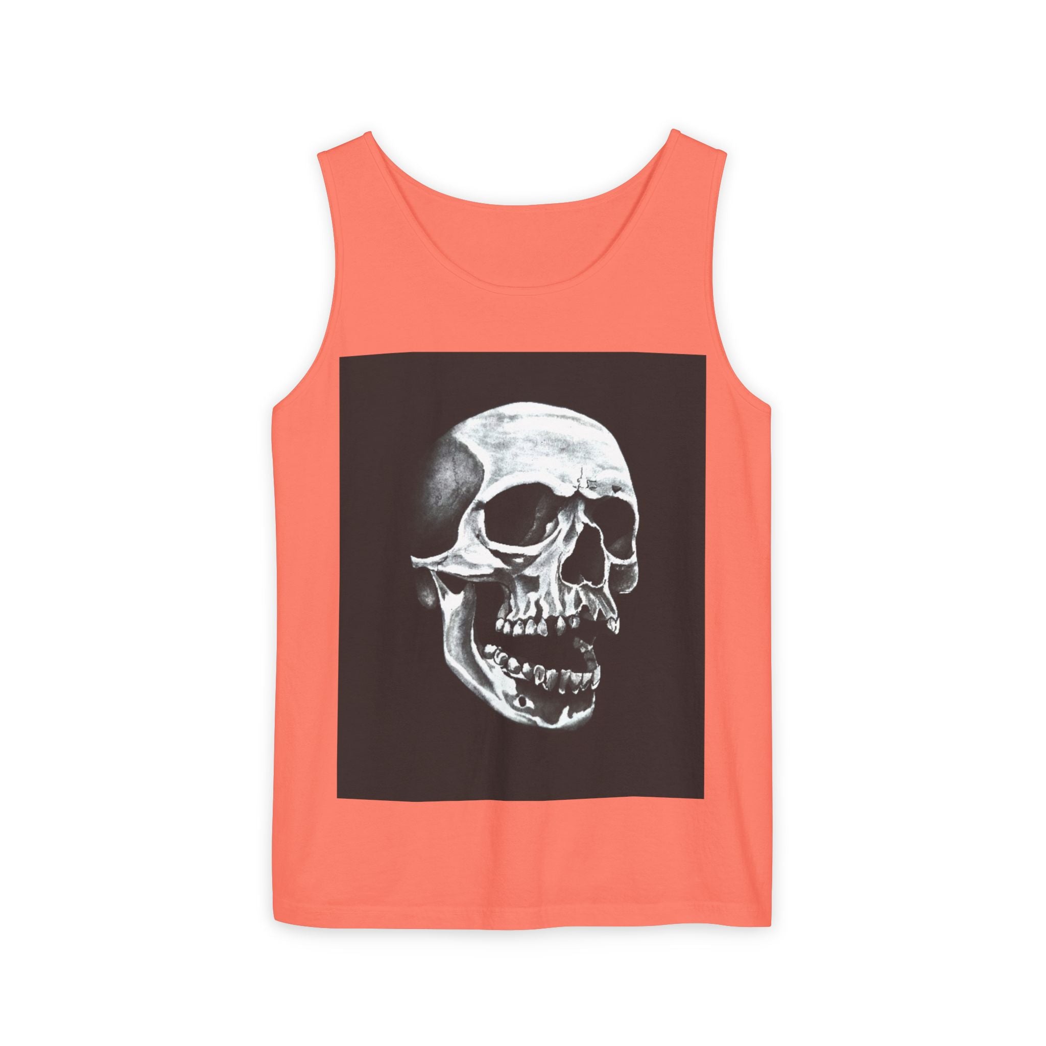 Shadowed Skull Tank Top