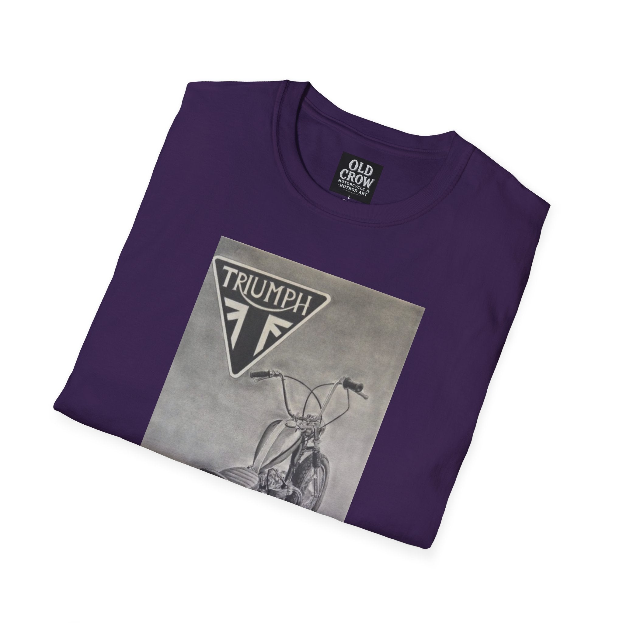 Retro Triumph Chopper Softstyle T-Shirt