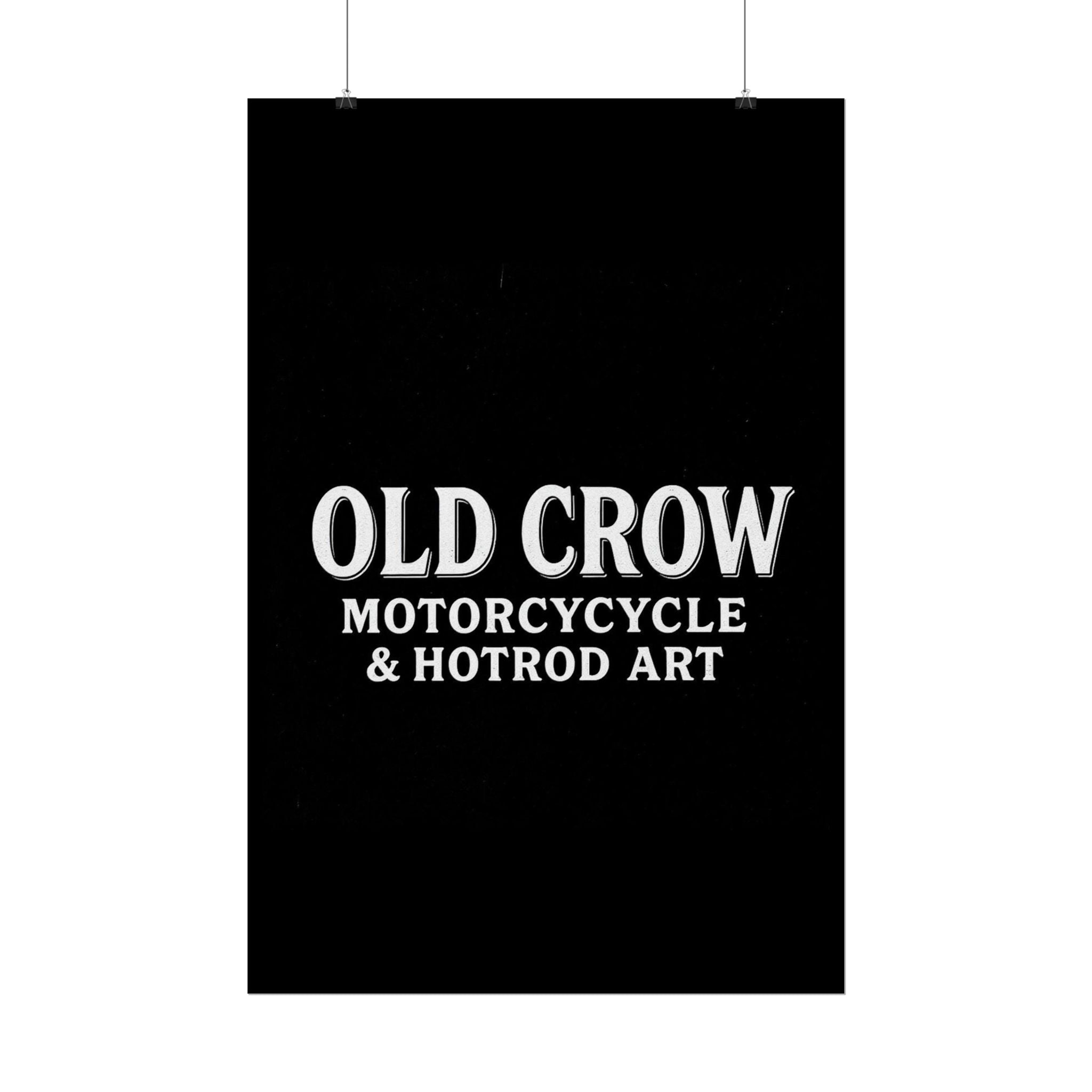Old Crow: The Omen Art Rolled Posters
