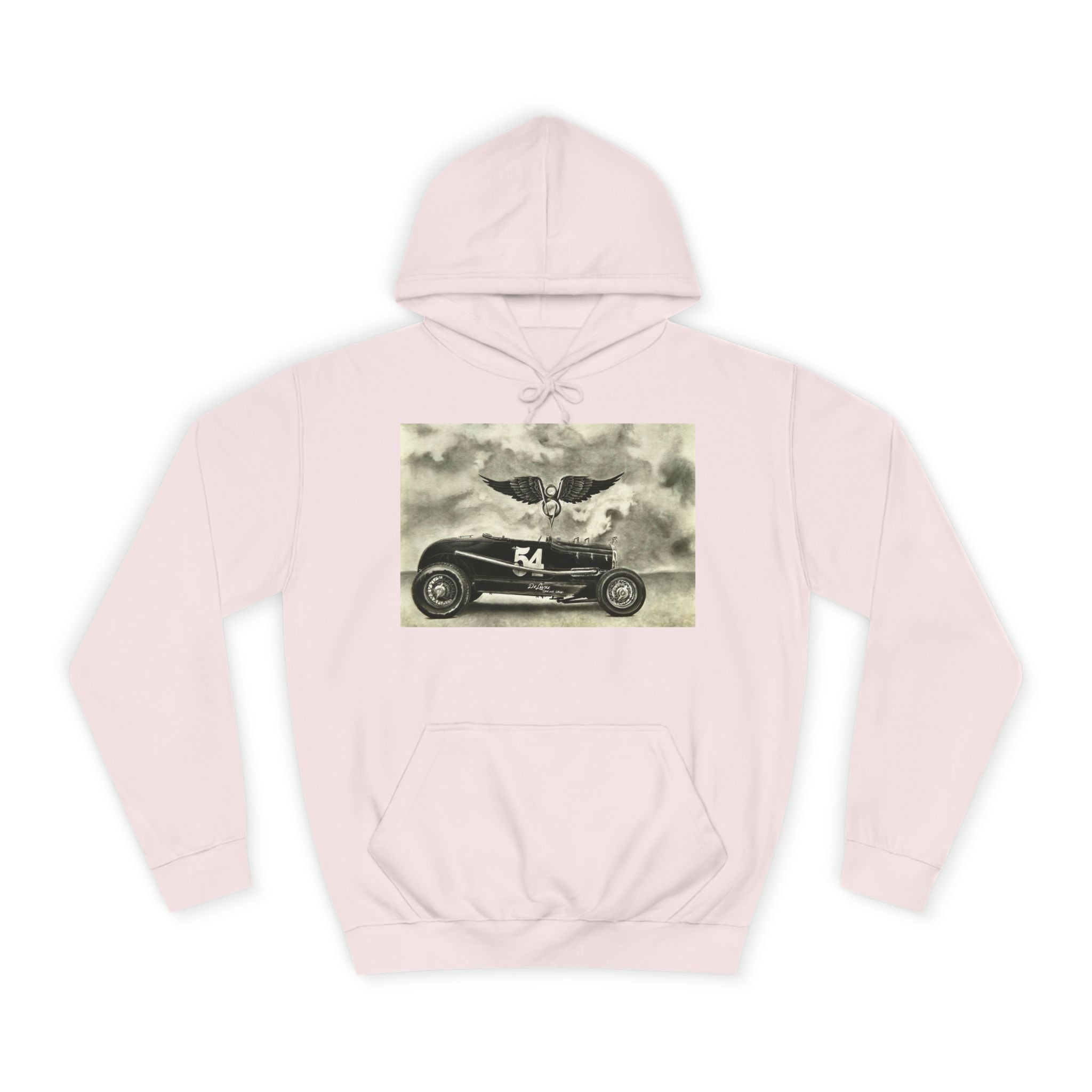 No. 54 Winged Hotrod Hoodie