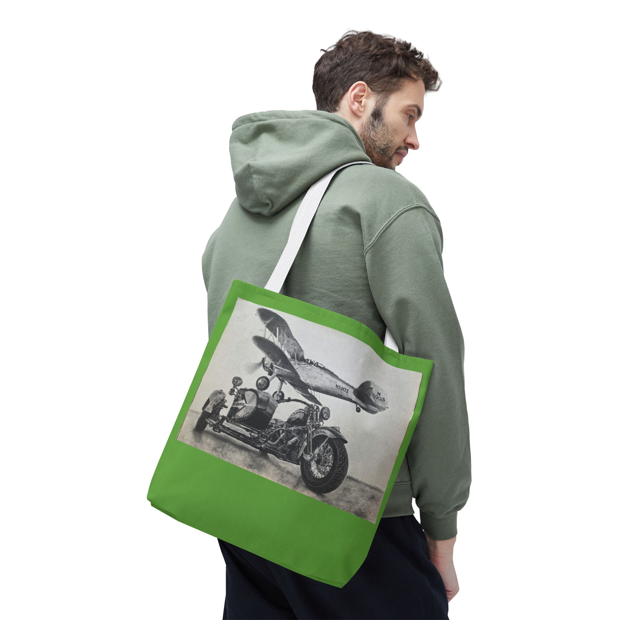Biplane Brotherhood Tote Bag