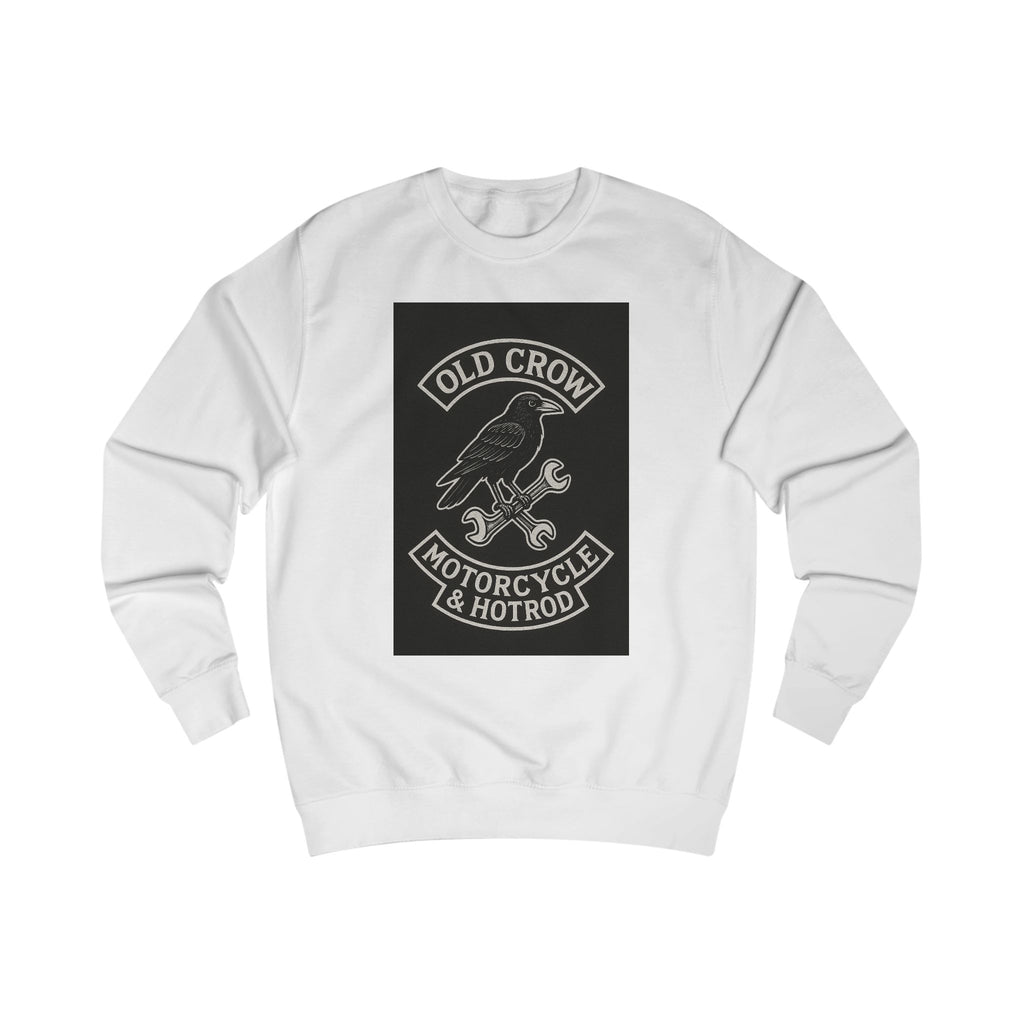 Chrome Shadows – Bobber Motorcycle Wall Ride Sweatshirt