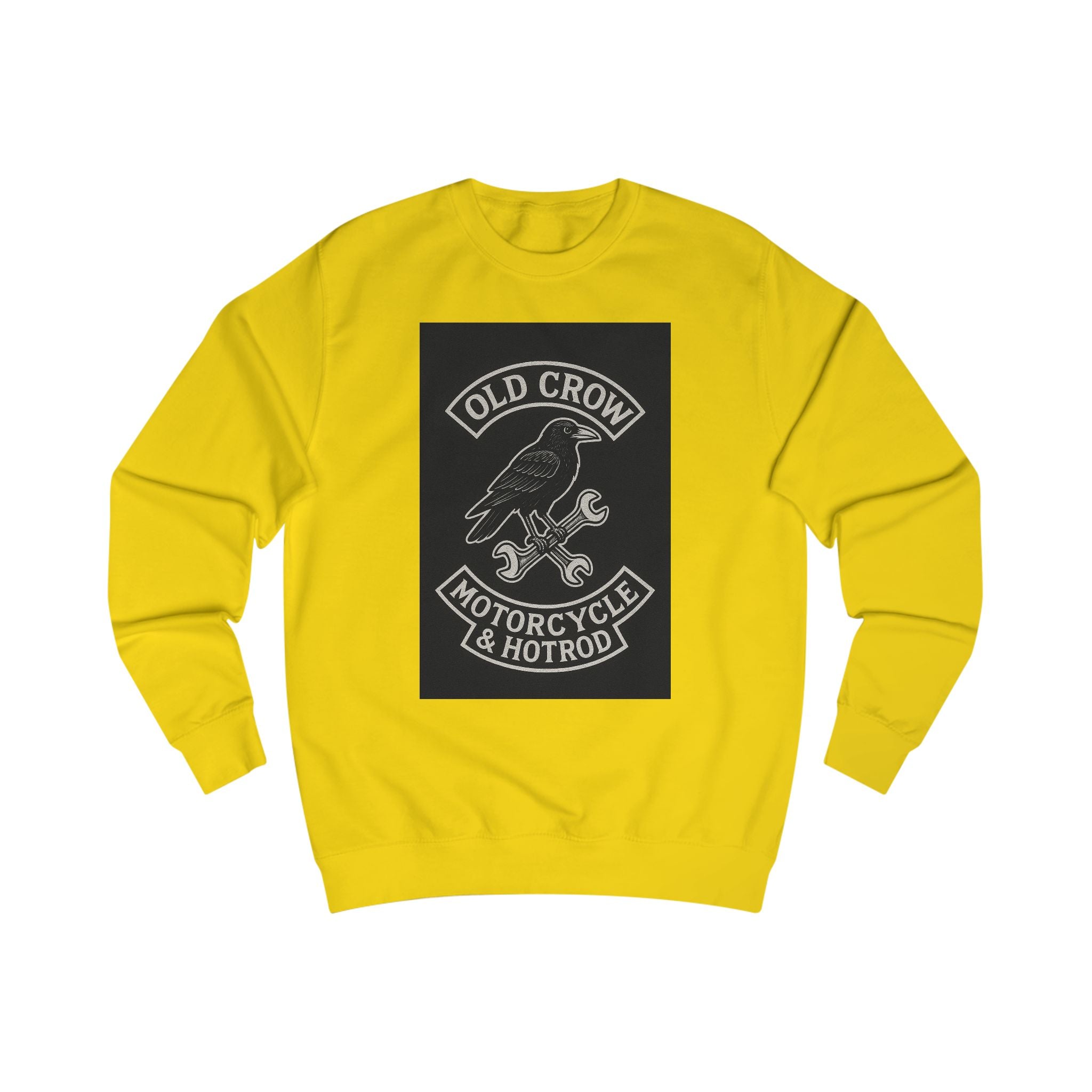 Chrome Shadows – Bobber Motorcycle Wall Ride Sweatshirt