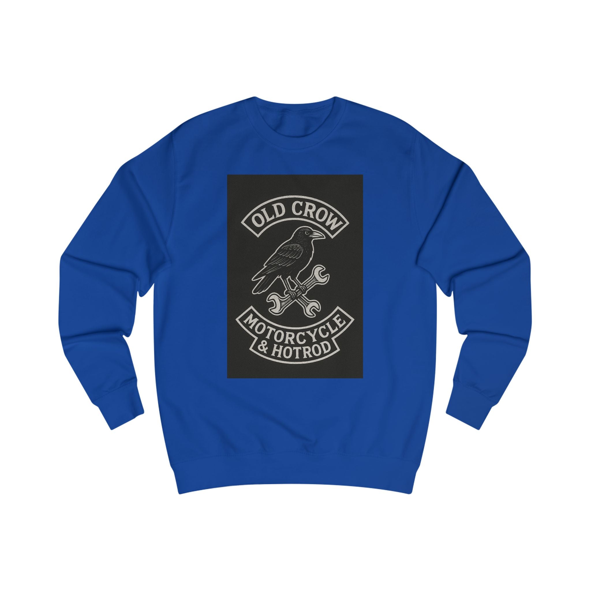 Chrome Shadows – Bobber Motorcycle Wall Ride Sweatshirt