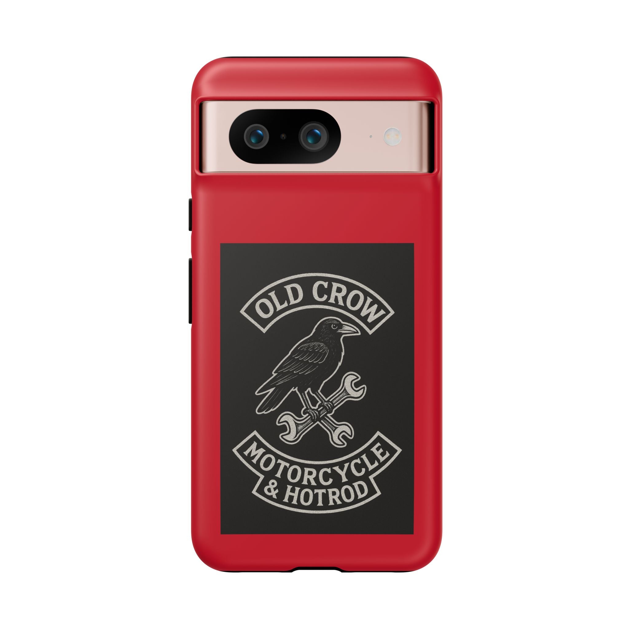 Old Crow Garage Retro Hotrod Rider Cases