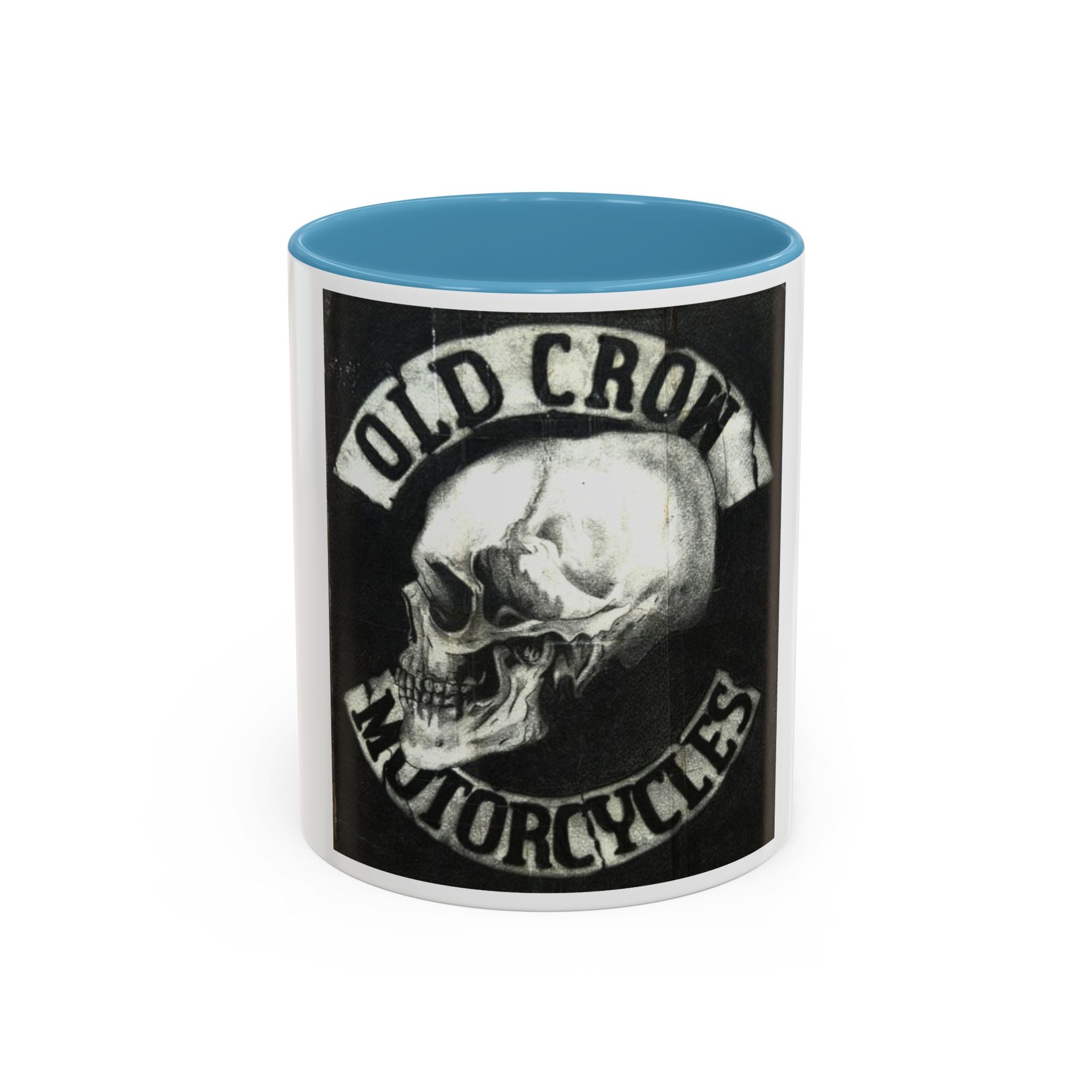 Old Crow Motorcycles Skull Mug