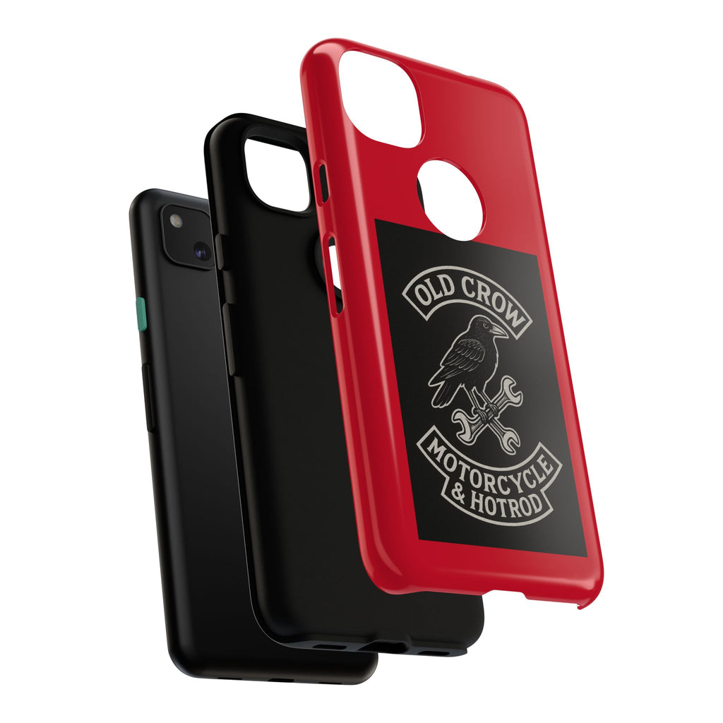 Old Crow Garage Retro Hotrod Rider Cases