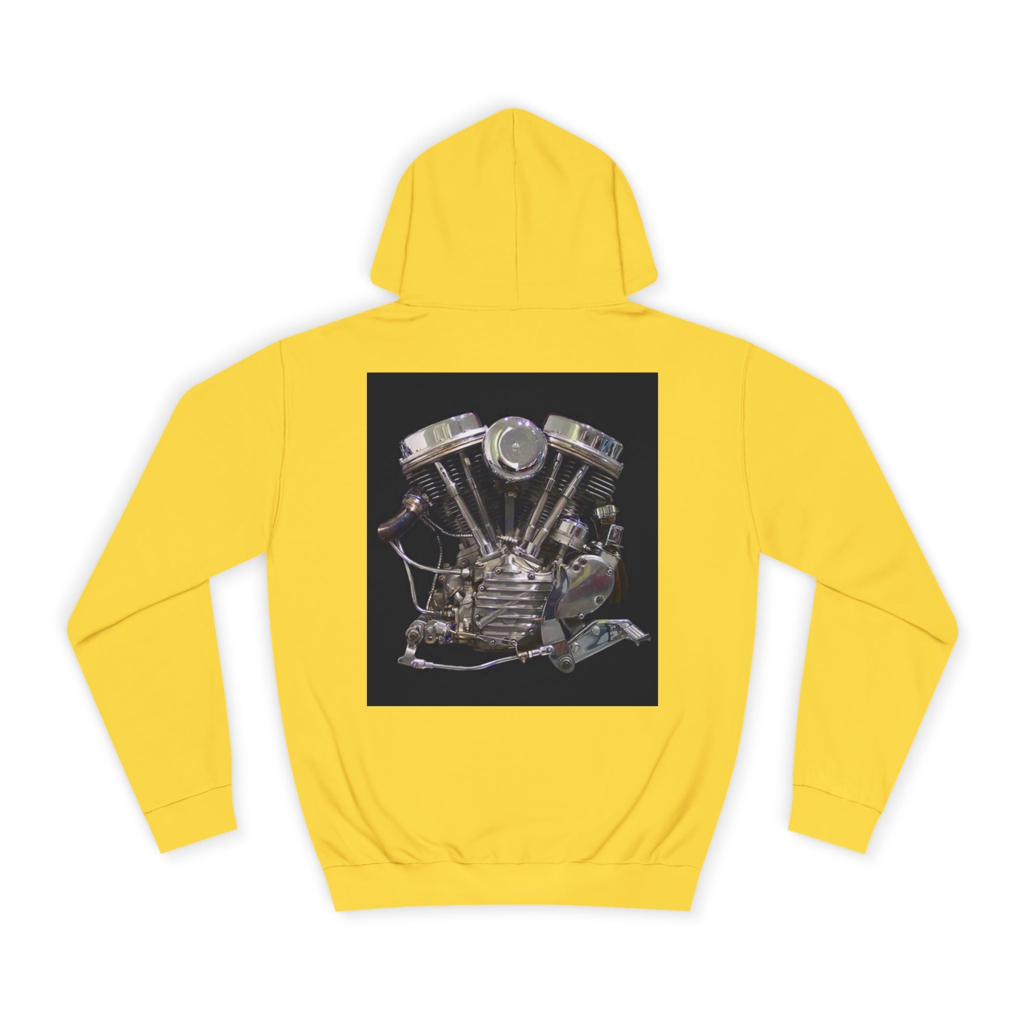 Old Crow Motorcycle & Hotrod College Hoodie