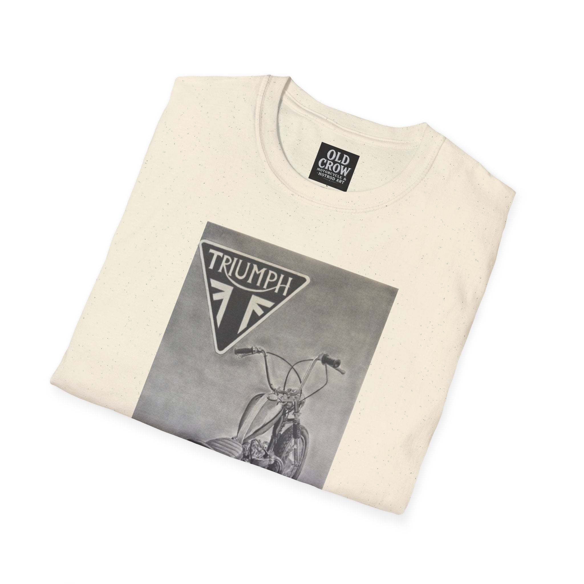 Retro Triumph Chopper Softstyle T-Shirt
