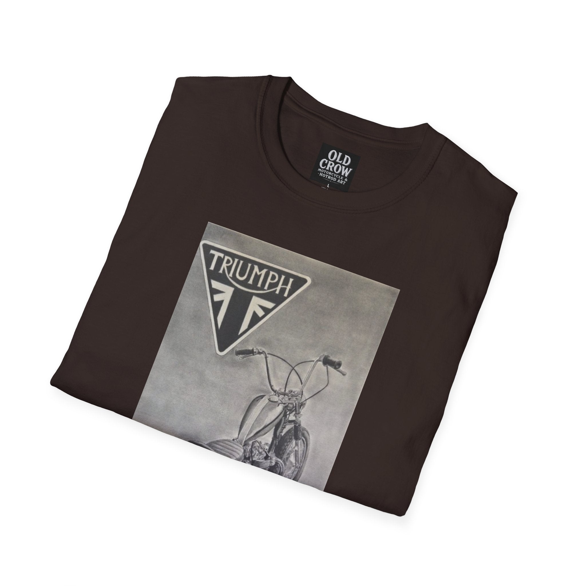 Retro Triumph Chopper Softstyle T-Shirt
