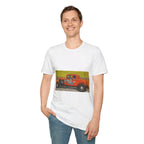 Vintage Hotrod in Motion Softstyle T-Shirt, " Book'n"