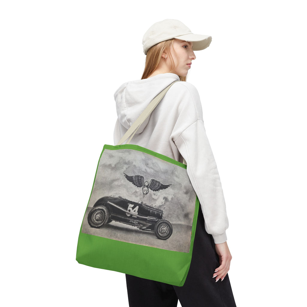 Speed & Spirit Tote Bag