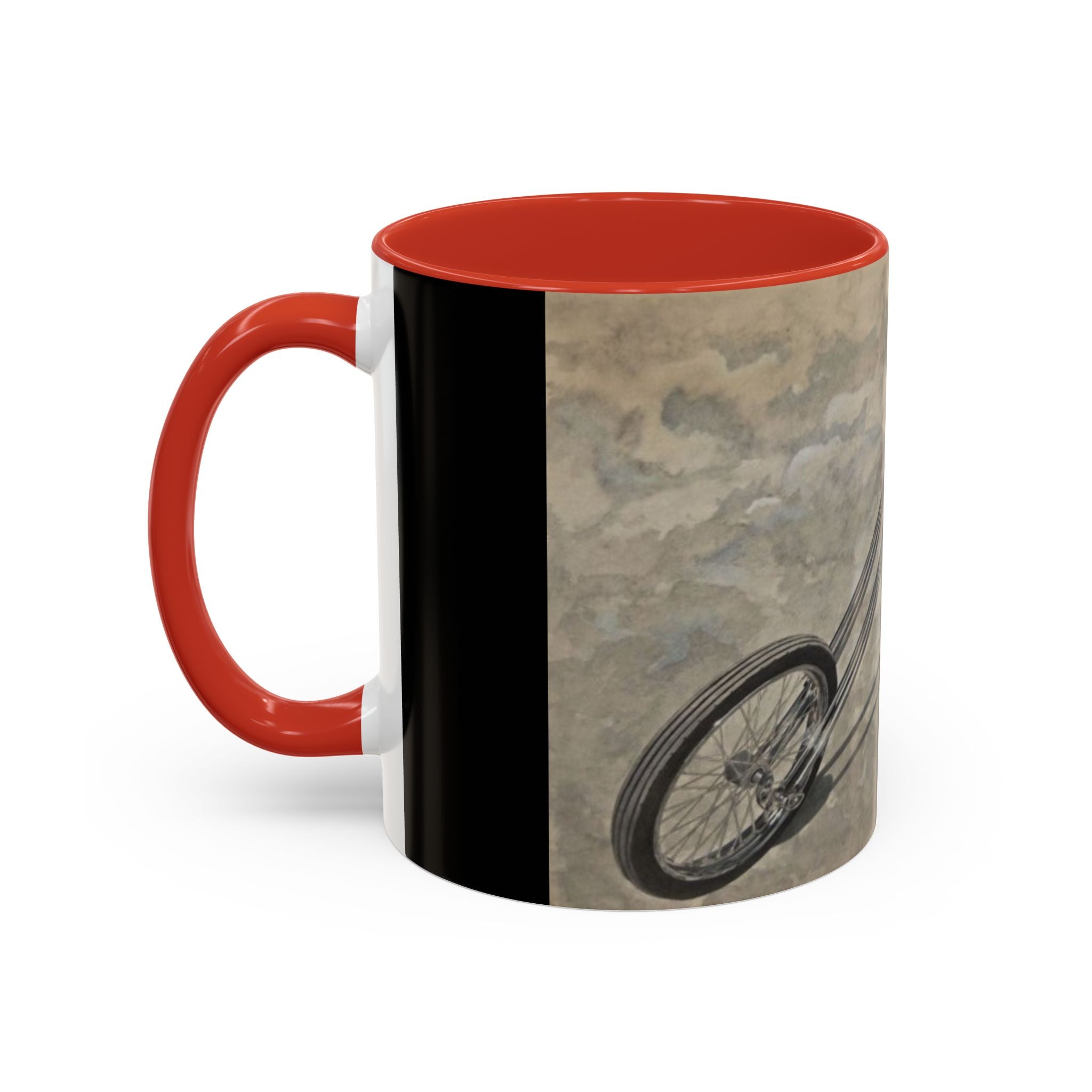 14 Vintage Motorcycle Accent Coffee Mug