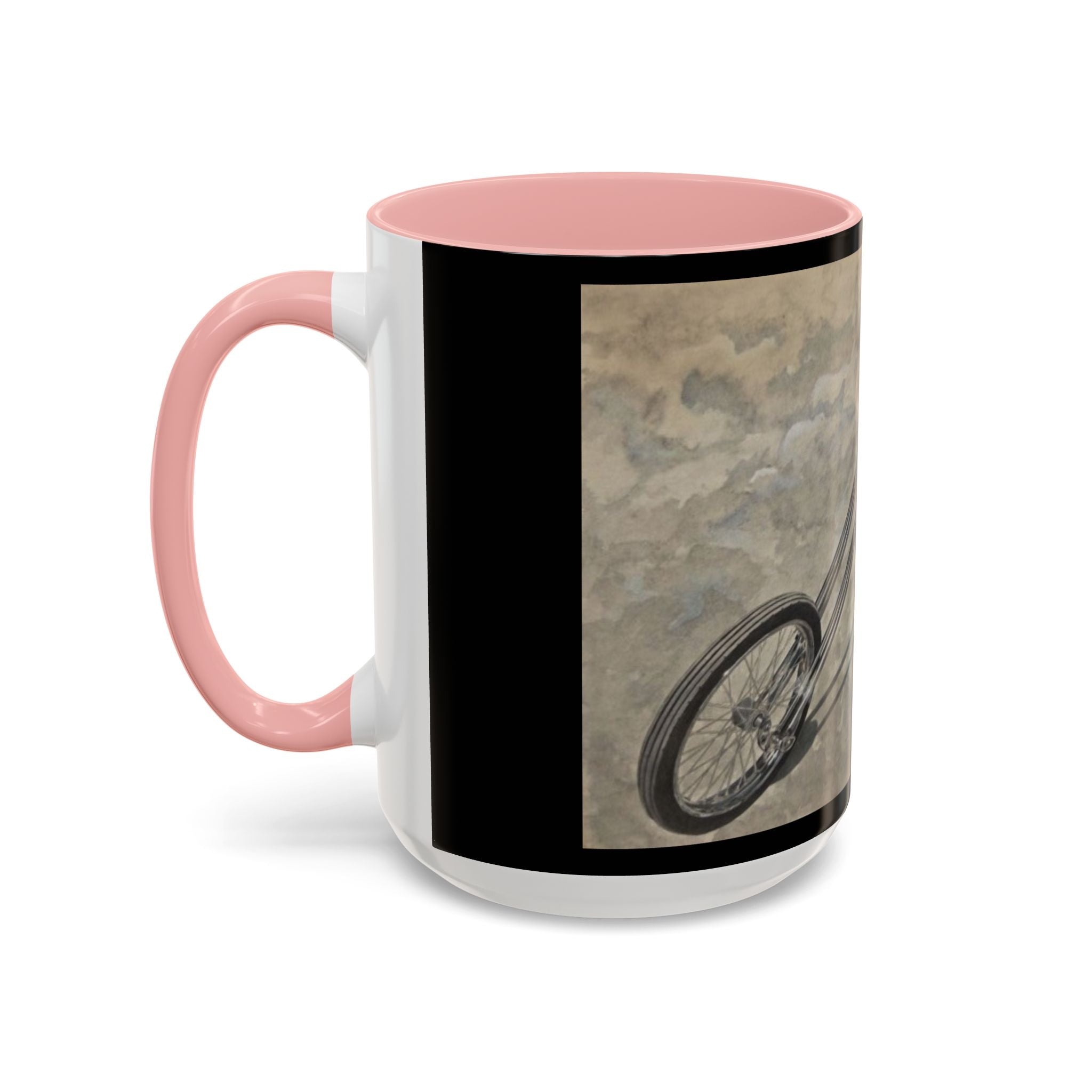 14 Vintage Motorcycle Accent Coffee Mug
