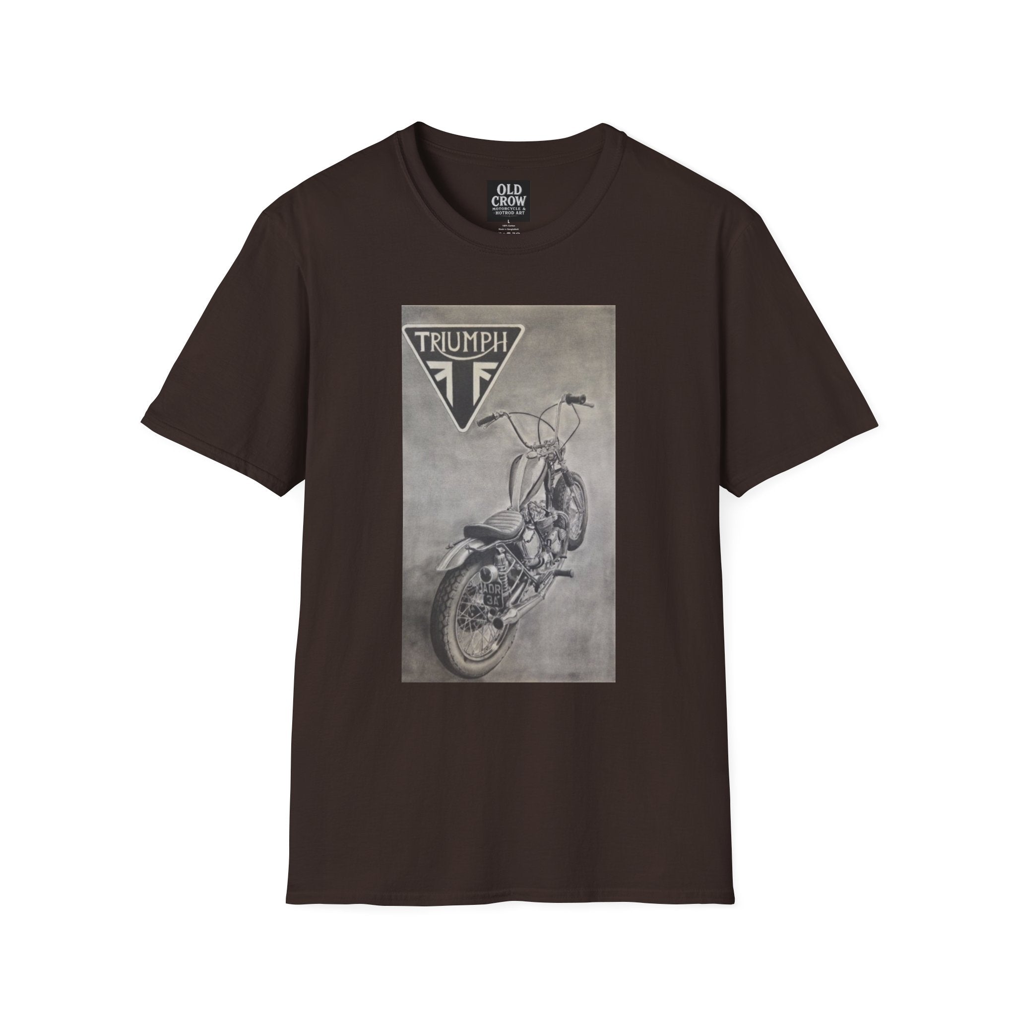 Retro Triumph Chopper Softstyle T-Shirt