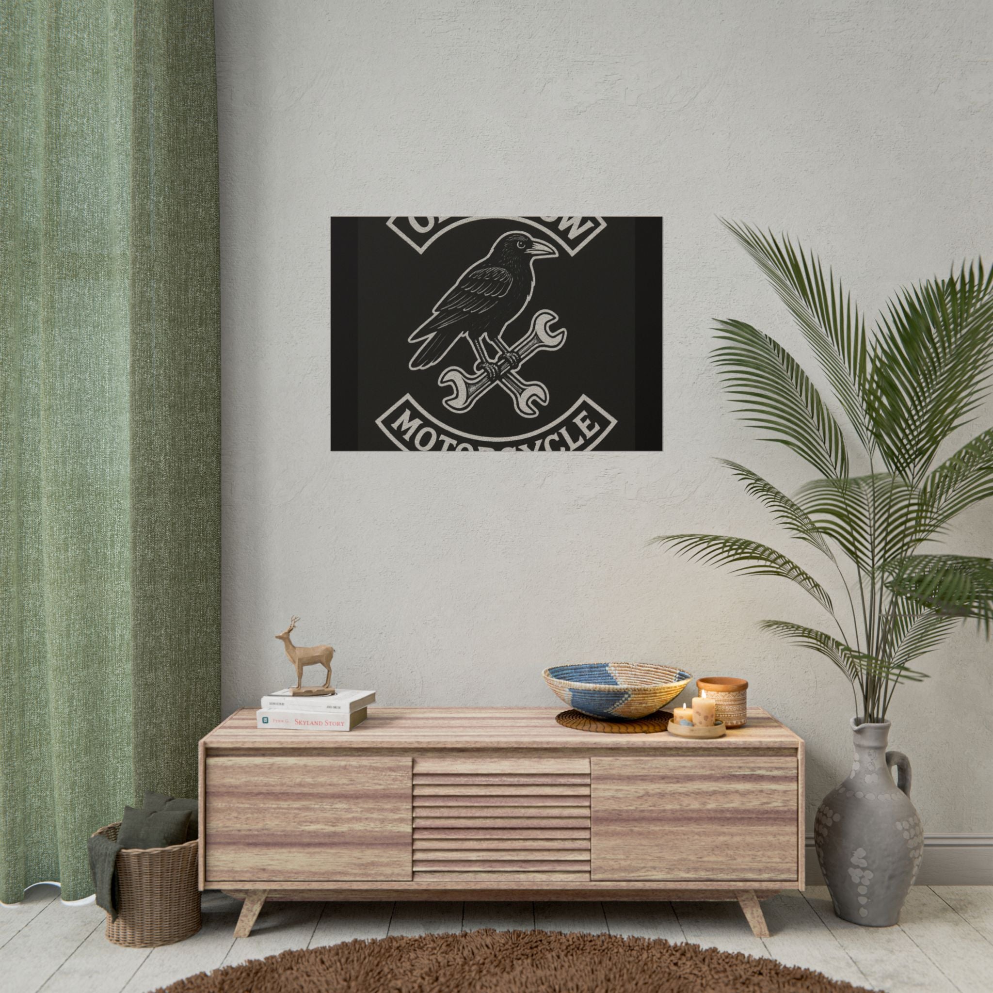 Iron Feathers, Steel Roads Art Print