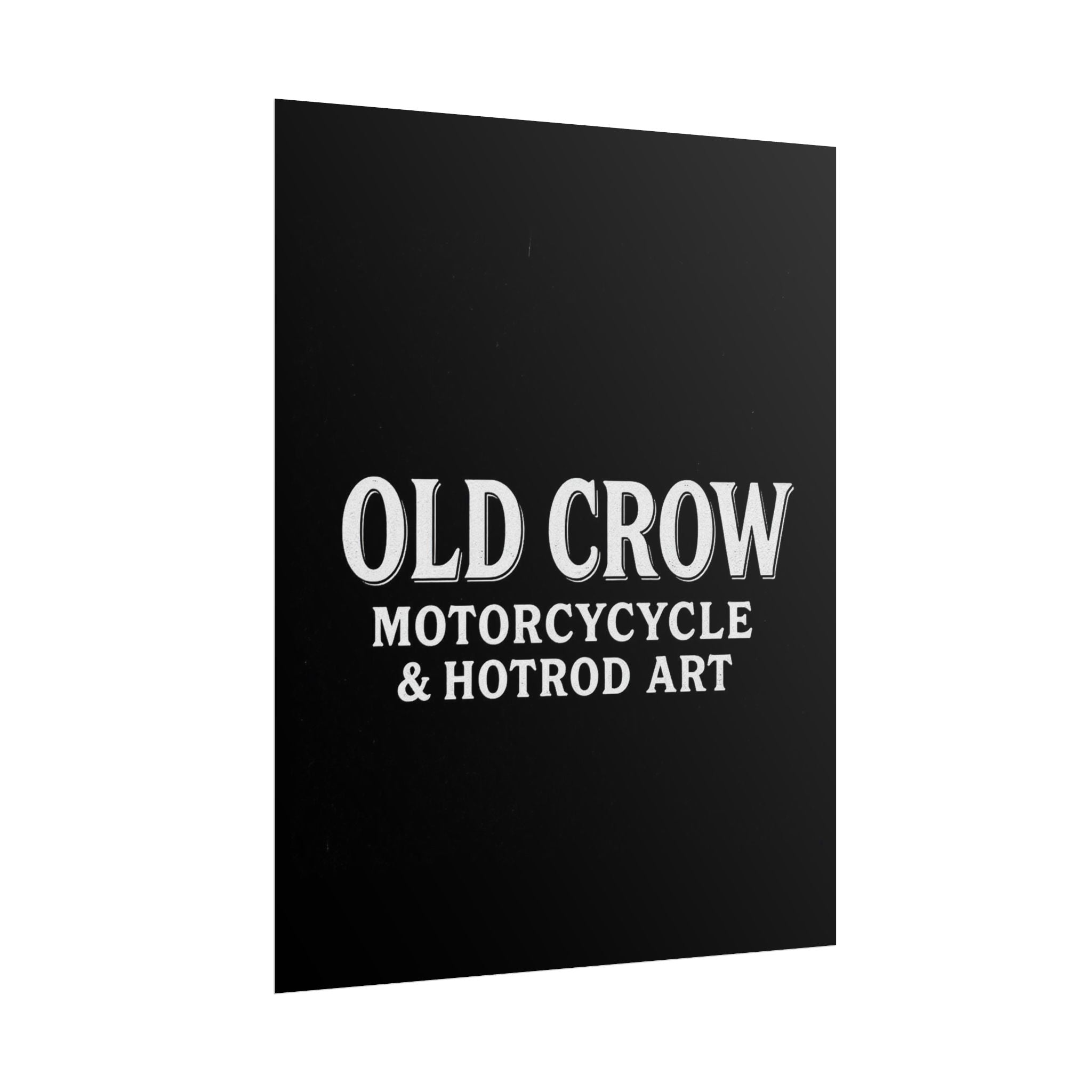 Old Crow: The Omen Art Rolled Posters