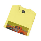 Vintage Hotrod in Motion Softstyle T-Shirt, " Book'n"