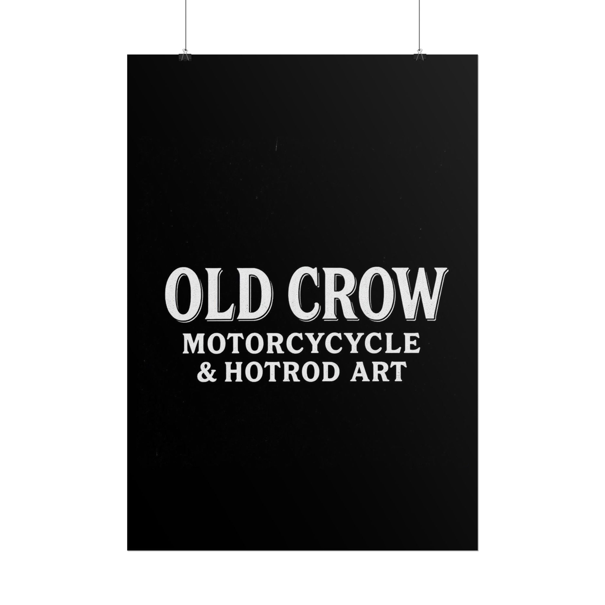 Old Crow: The Omen Art Rolled Posters