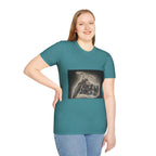 Custom Bobber Bike Canvas T-Shirt