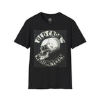 Old Crow Motorcycles Skull Emblem Patch T-Shirt