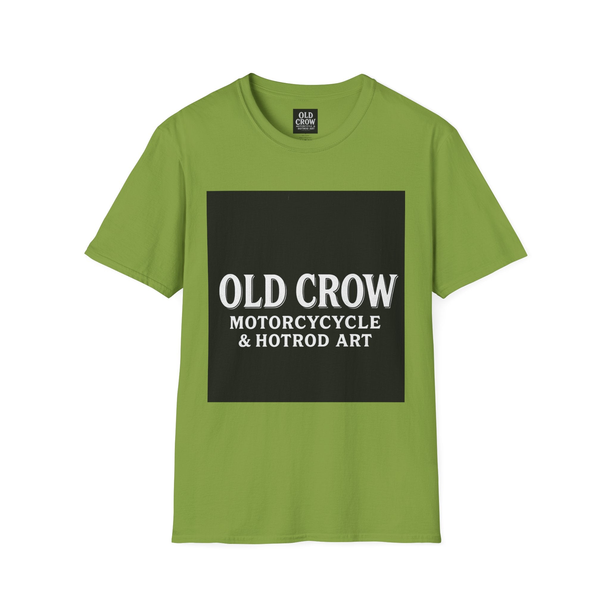 Old Crow Motorcycle & Hotrod Art  T-Shirt