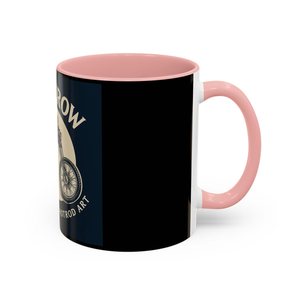 4 Old Crow Motorcycle Art Coffee Mug