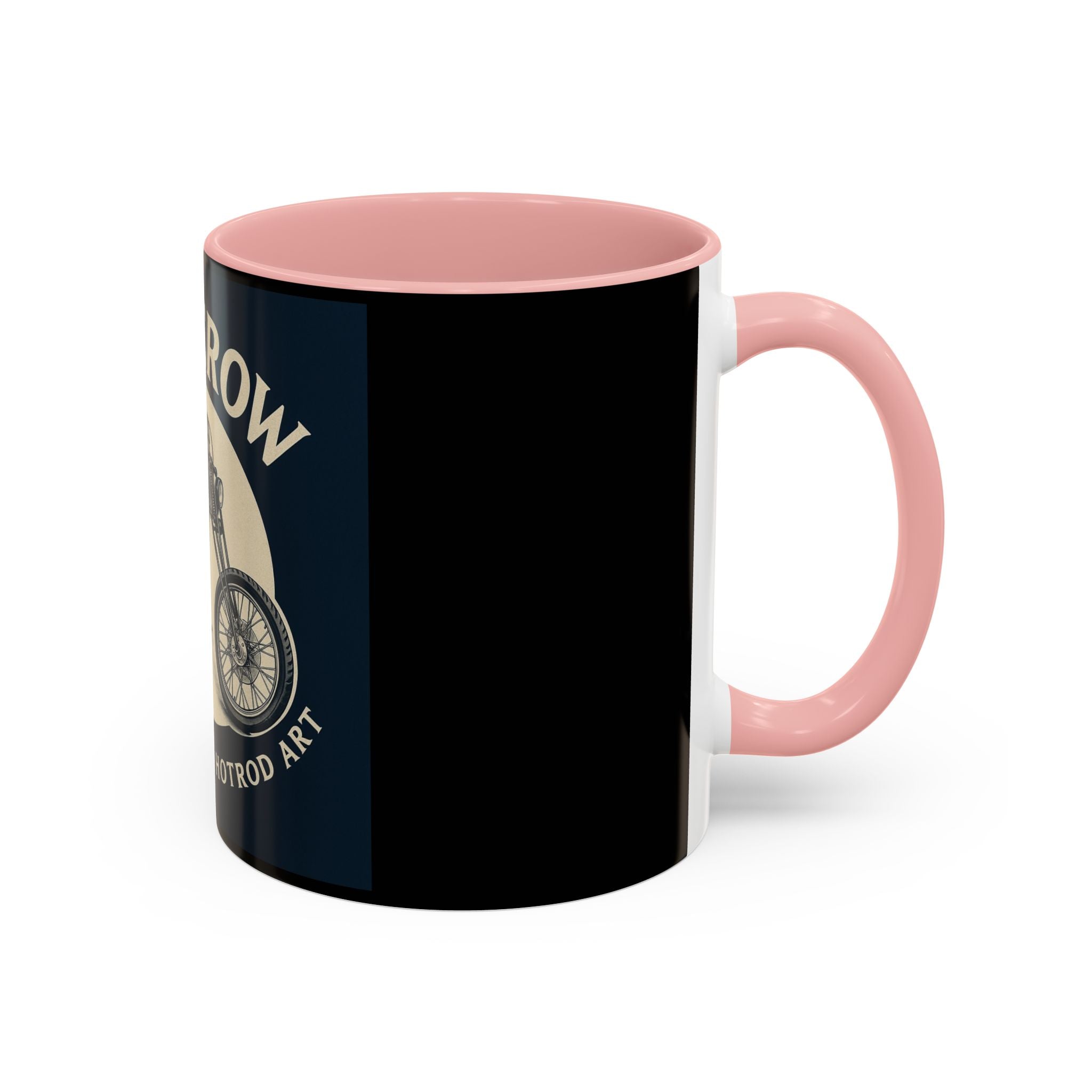 4 Old Crow Motorcycle Art Coffee Mug