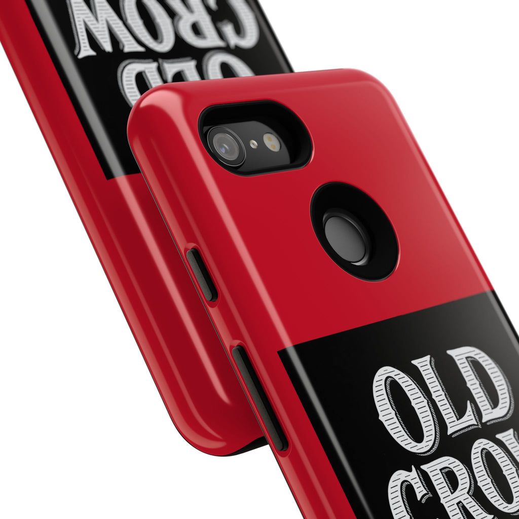 Classic Old Crow Garage Typography Cases