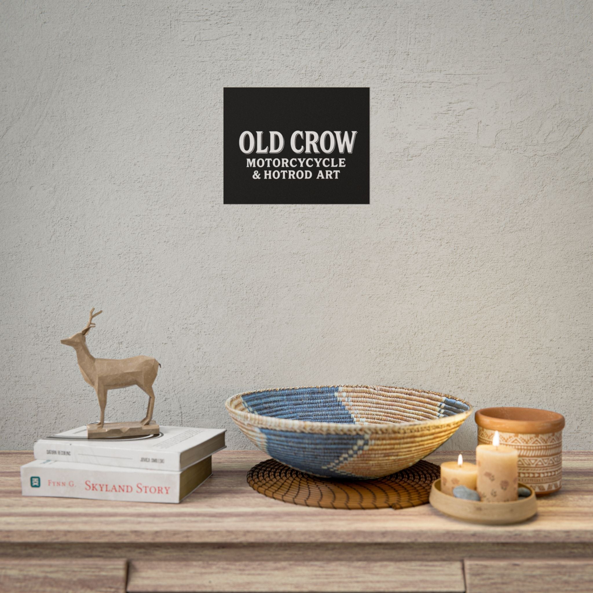 Old Crow: The Omen Art Rolled Posters