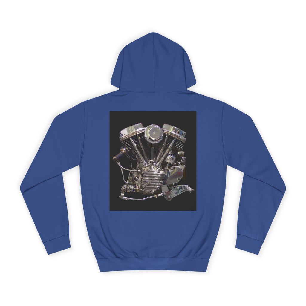 Old Crow Motorcycle & Hotrod College Hoodie