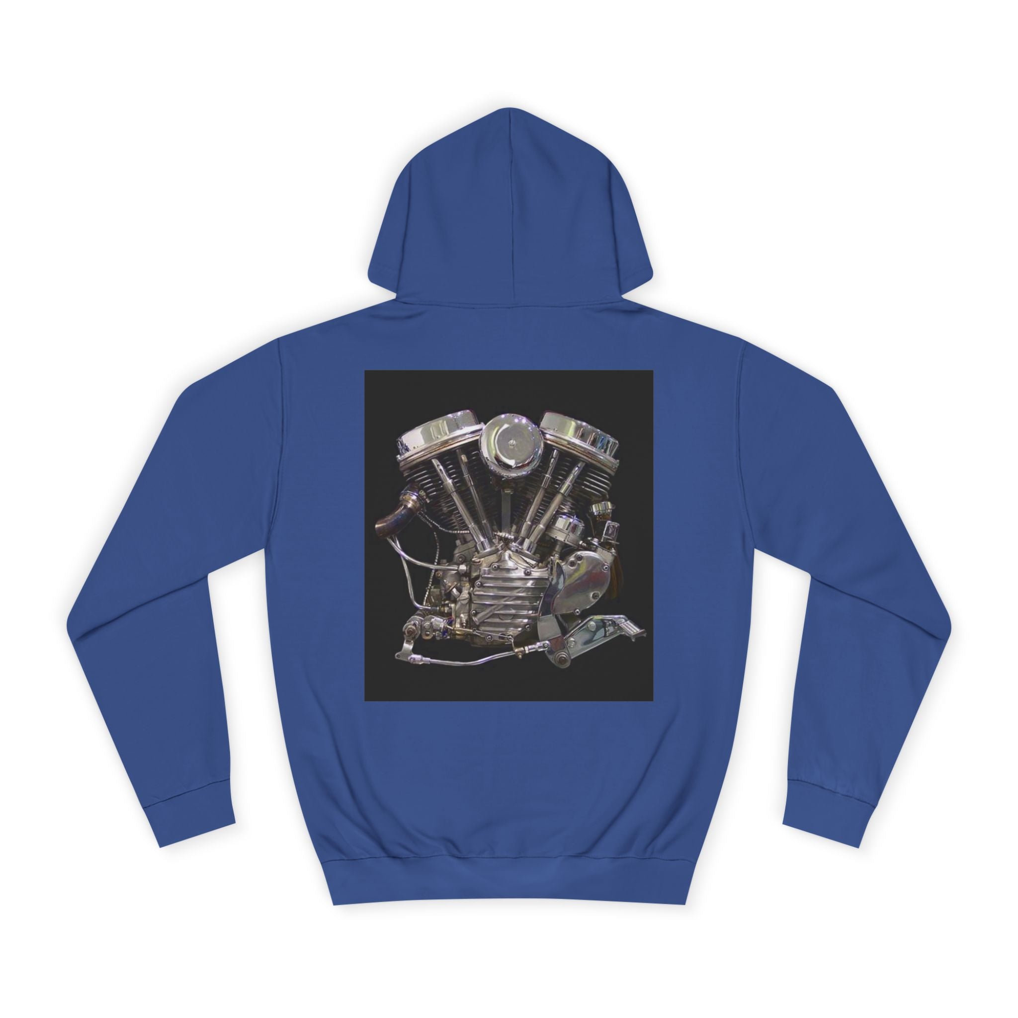 Old Crow Motorcycle & Hotrod College Hoodie