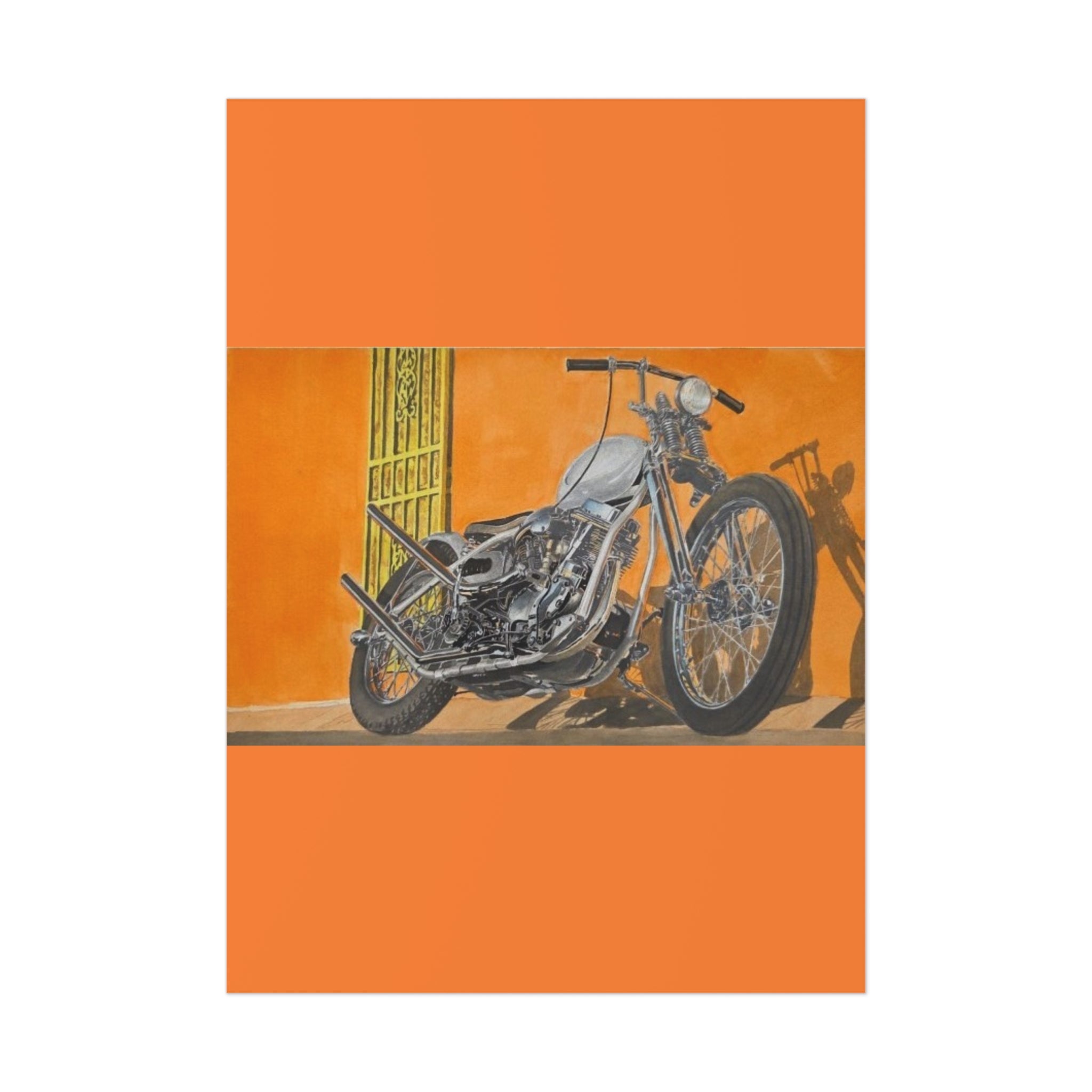 Steel Shadows  Art Print