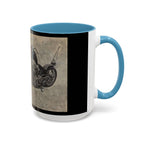 14 Vintage Motorcycle Accent Coffee Mug