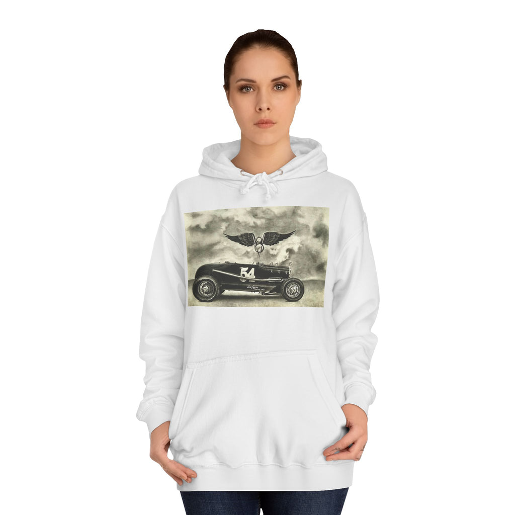 No. 54 Winged Hotrod Hoodie